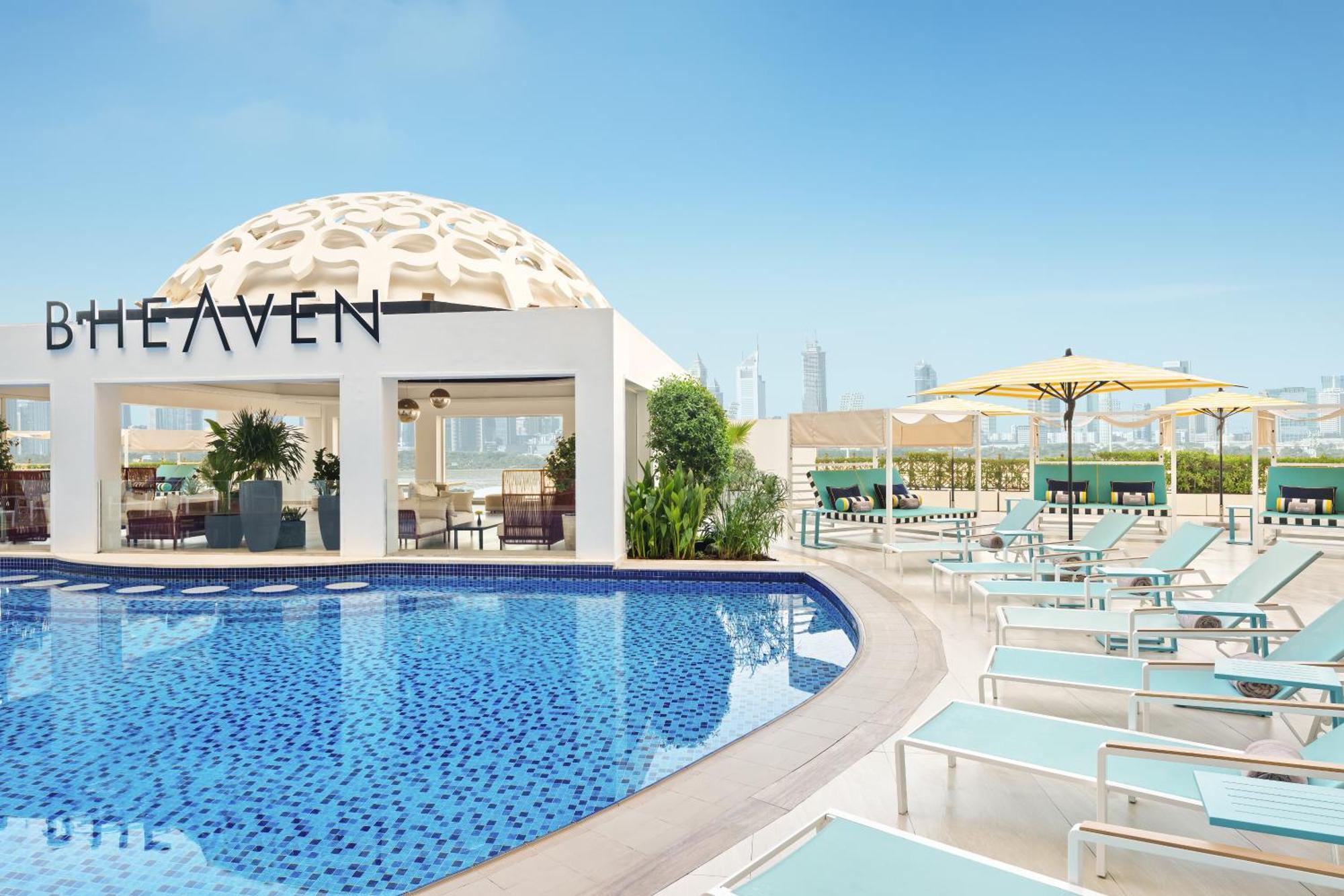 Barcelo Al Jaddaf, Dubai Hotell Eksteriør bilde B'Heaven
