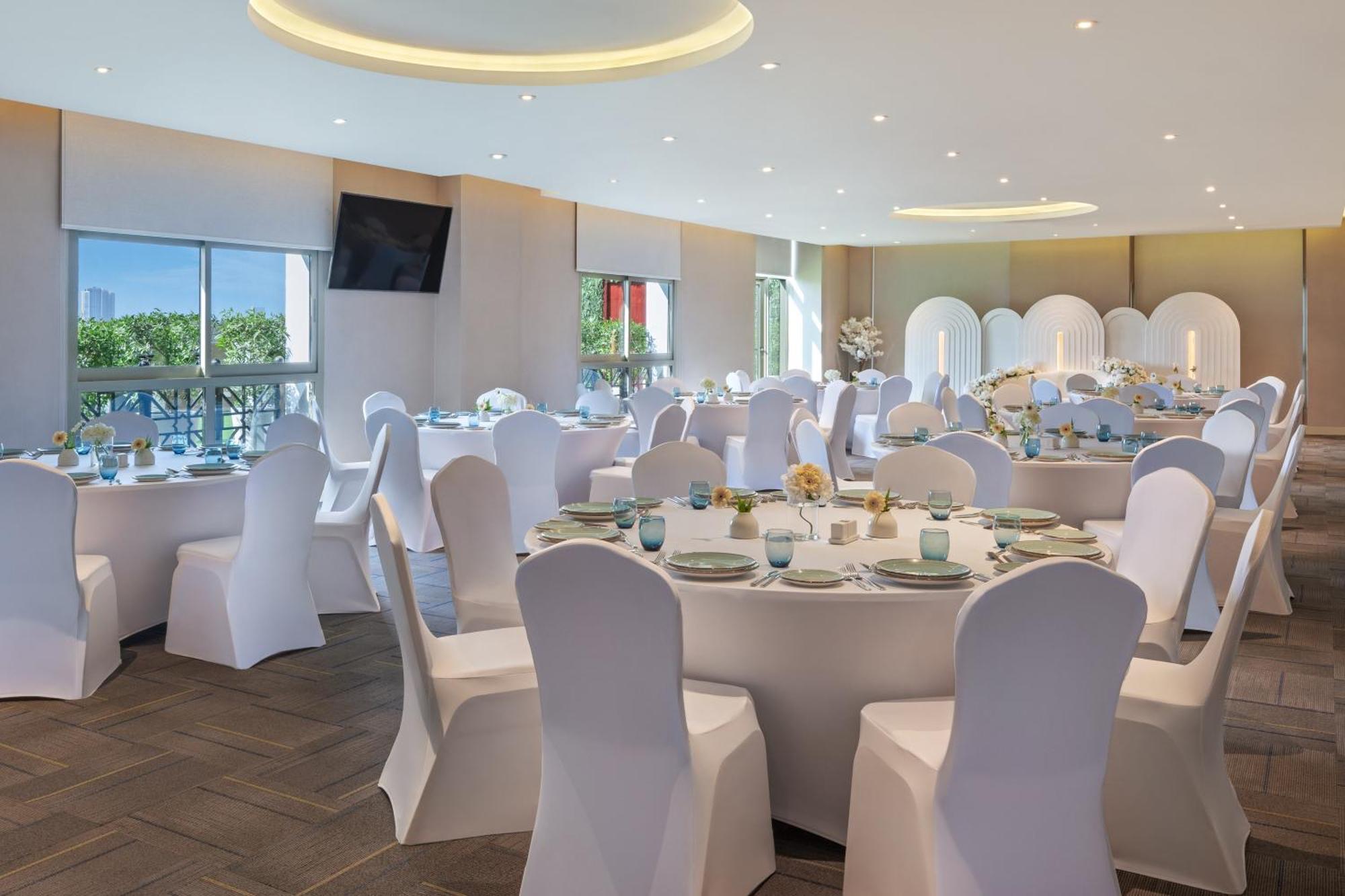 Barcelo Al Jaddaf, Dubai Hotell Eksteriør bilde